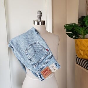 Levi's Iconic Denim Maxi Skirt Size 27 NEW!